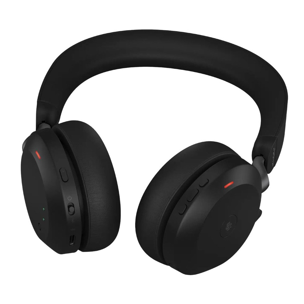 Jabra Evolve2 75 Wireless PC Headset mit Ladestation schwarz