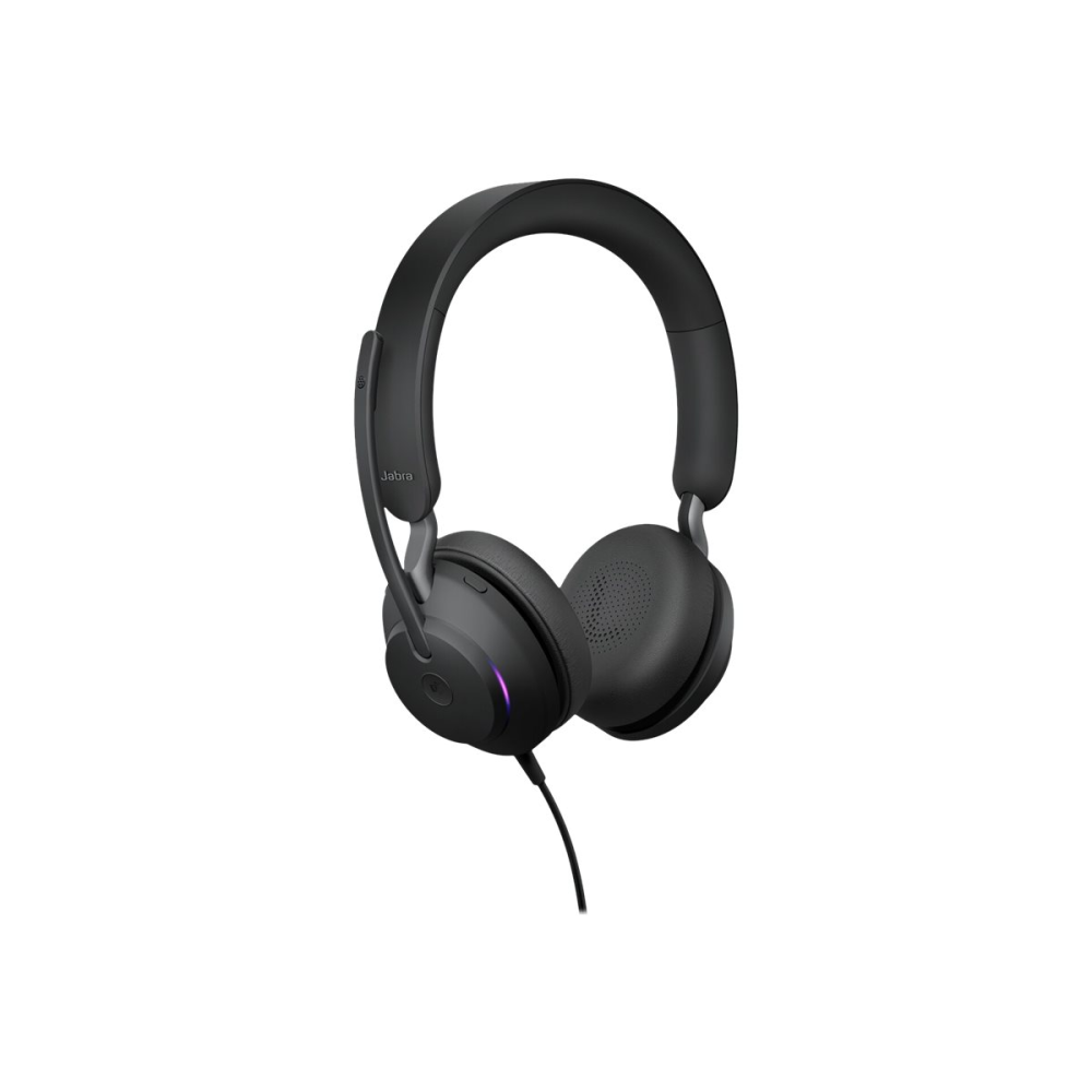 Jabra Evolve2 40 SE - Kabelgebundenes Stereo-Headset schwarz