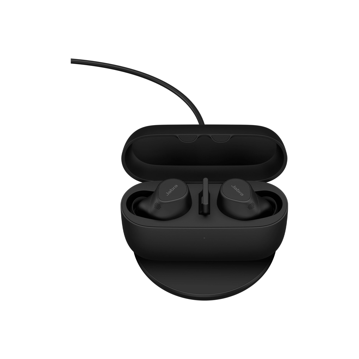 Jabra Evolve2 Buds True Wireless Bluetooth mit aktiver Geräuschunterdrückung (ANC) schwarz