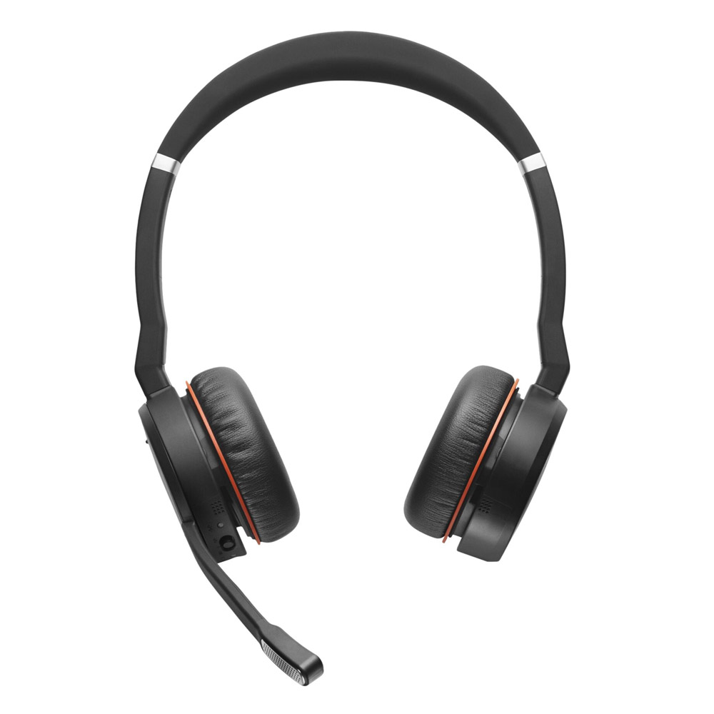 Jabra Evolve 75 SE Bluetooth Stereo-Headset ANC Ladestation schwarz