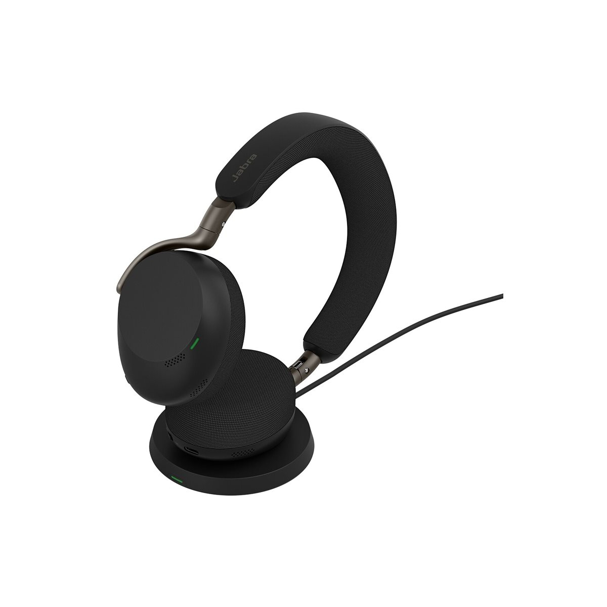 Jabra Evolve3 75 Bluetooth-Headset mit Ladestation USB-A UC schwarz