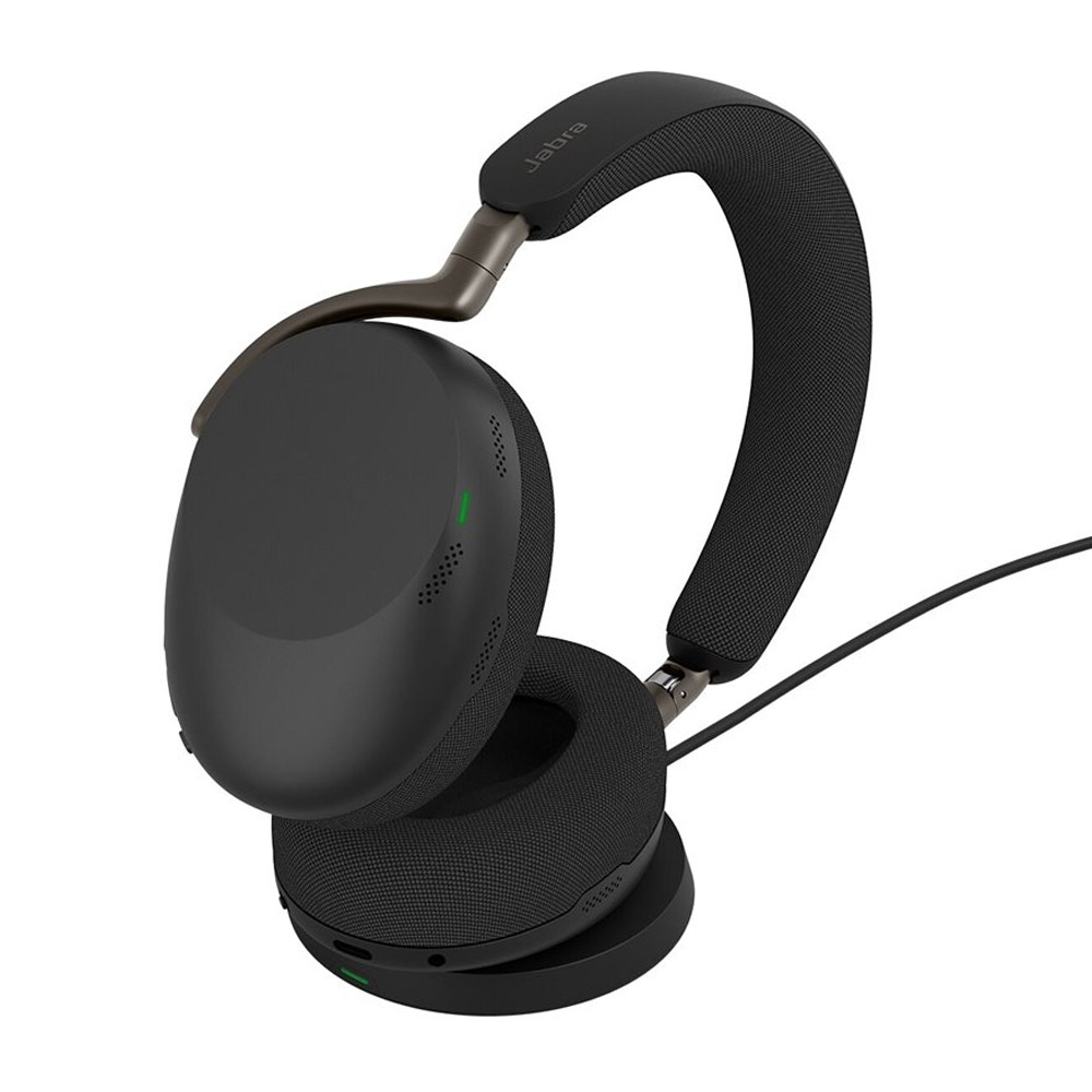 Jabra Evolve3 85 Bluetooth-Headset mit Ladestation USB-A UC schwarz