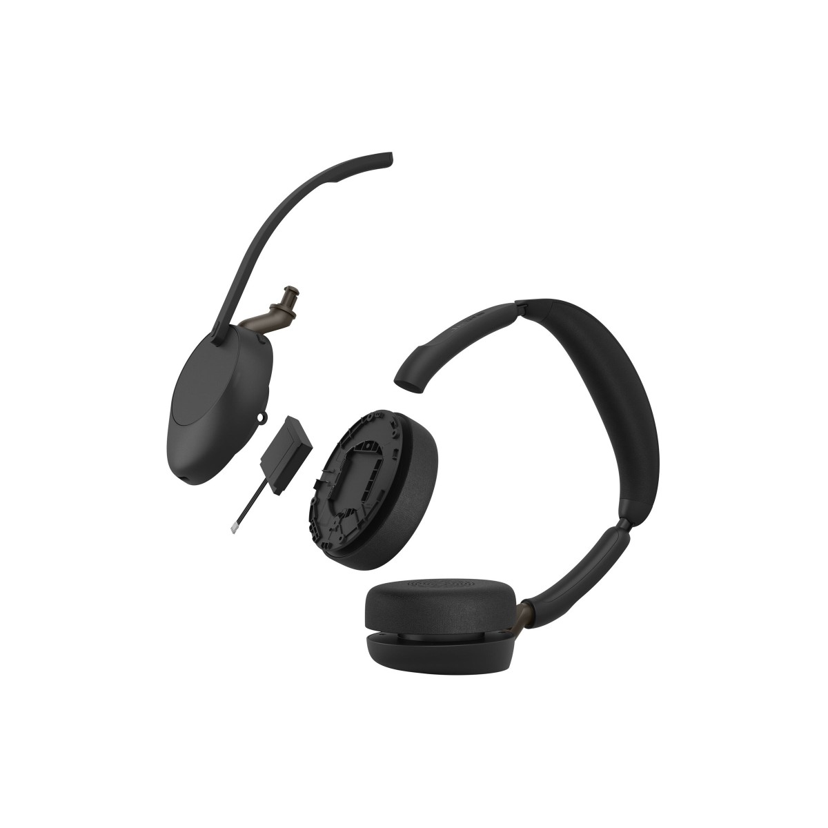 Jabra Evolve3 65 UC Stereo USB-A Bluetooth-Headset mit Dongle