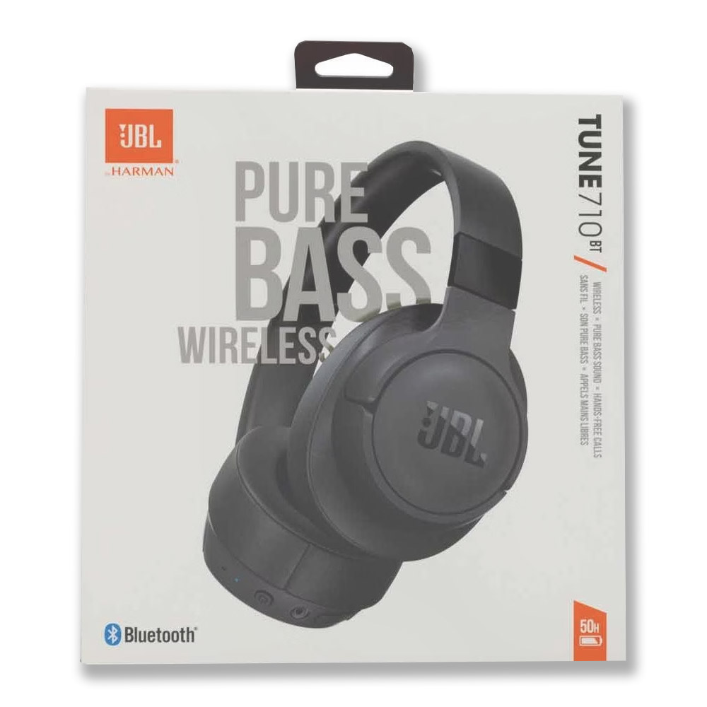 JBL Tune 710 BT Over-Ear-Kopfhörer schwarz