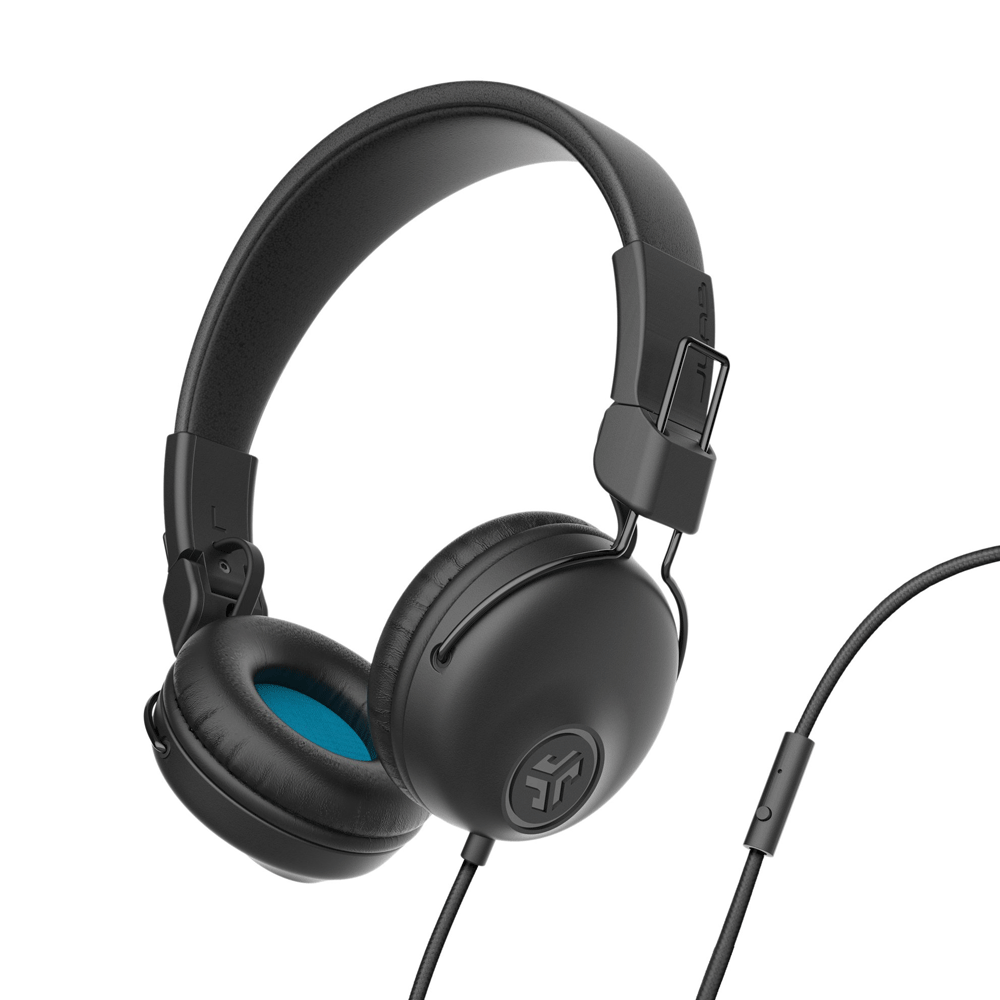JLab Studio kabelgebundener On-Ear-Kopfhörer schwarz