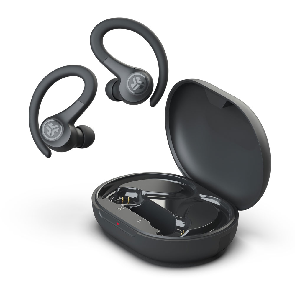 JLab Go Air Sport True Wireless Kopfhörer graphit