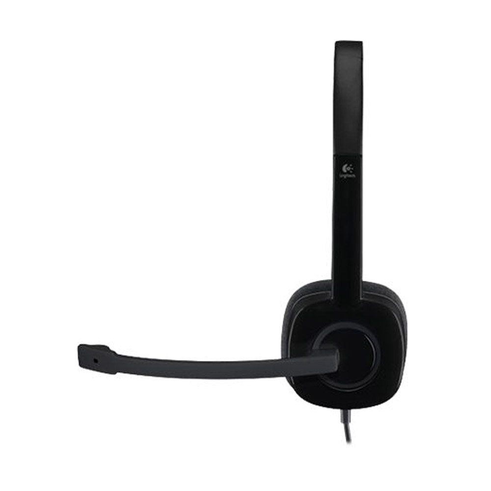 Logitech H150 Kopfhörer mit Mikrofon schwarz