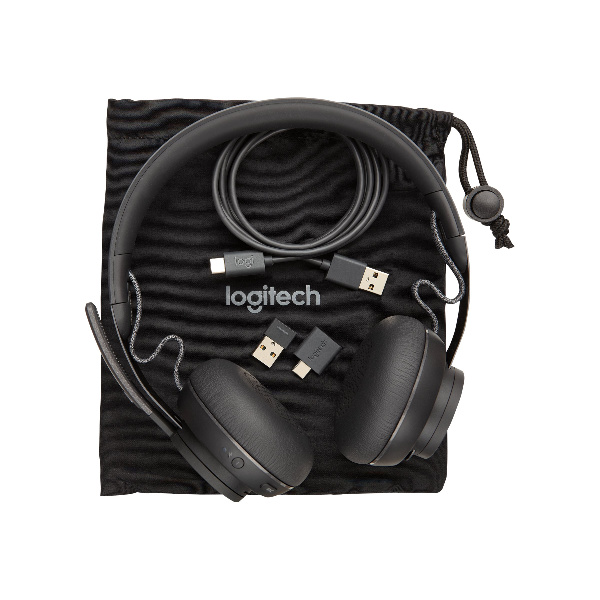 Logitech Business Zone Wired Teams Headset Graphit