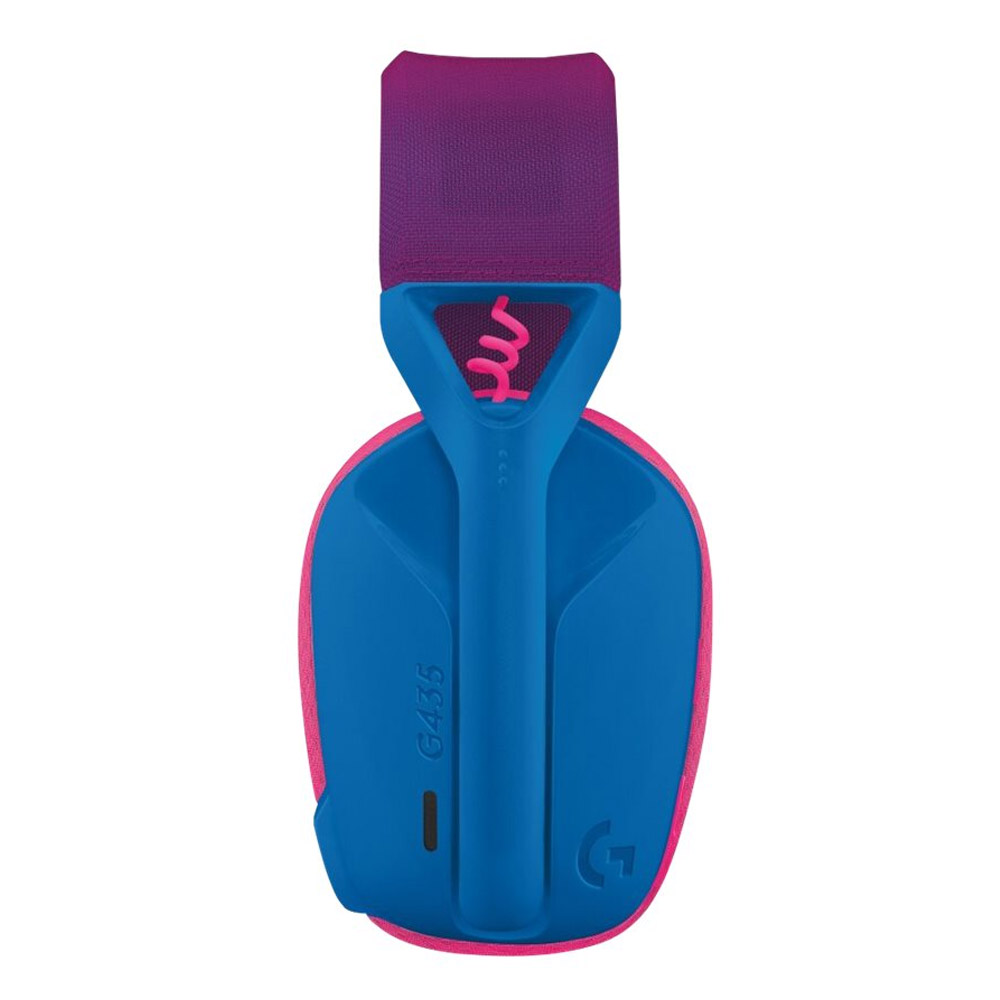 Logitech G435 LIGHTSPEED Kabelloses Bluetooth-Gaming-Headset blau