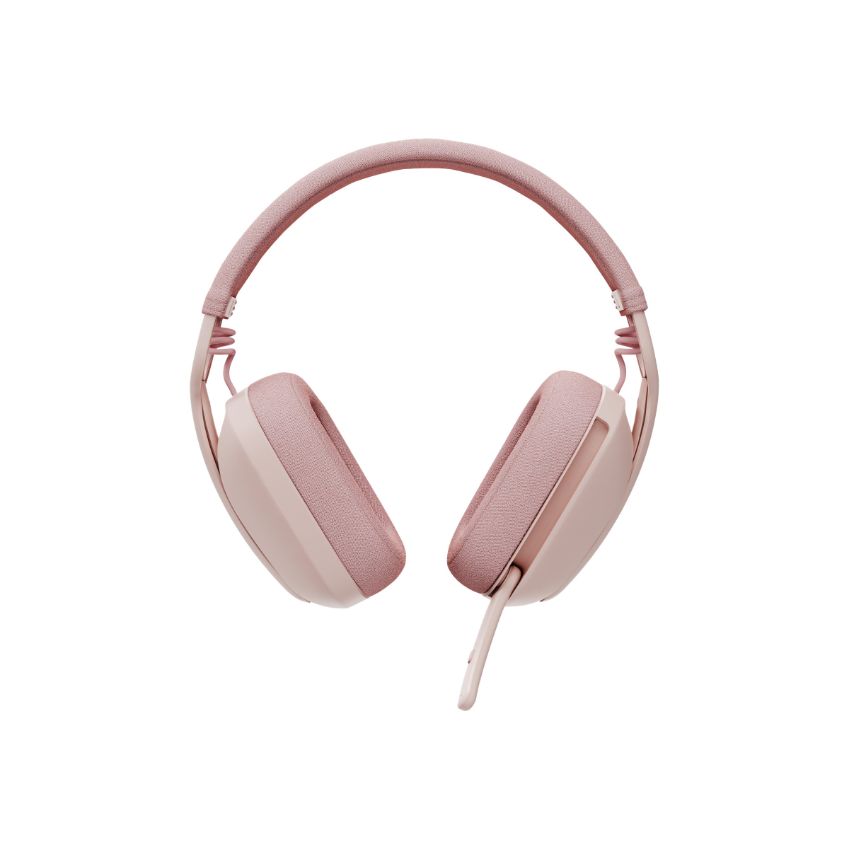 Logitech Zone Vibe 100 leichte kabellose Over-Ear-Kopfhörer rosa
