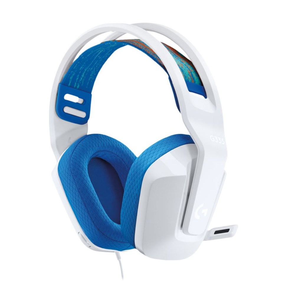 Logitech G335 Gaming-Headset weiß