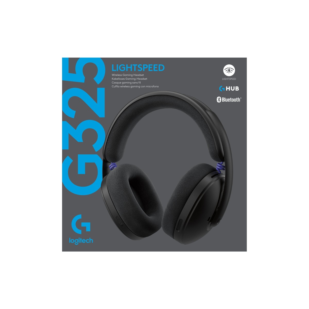Logitech G G325 LIGHTSPEED Wireless Gaming-Headset schwarz