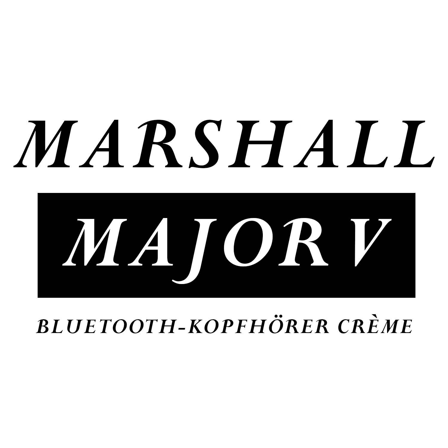 Marshall Major V Bluetooth-Kopfhörer crème