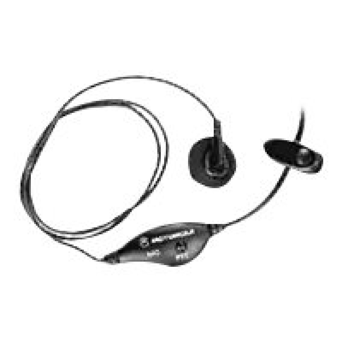 Motorola Lifestyle 00174 Headset für Motorola Funkgeräte schwarz