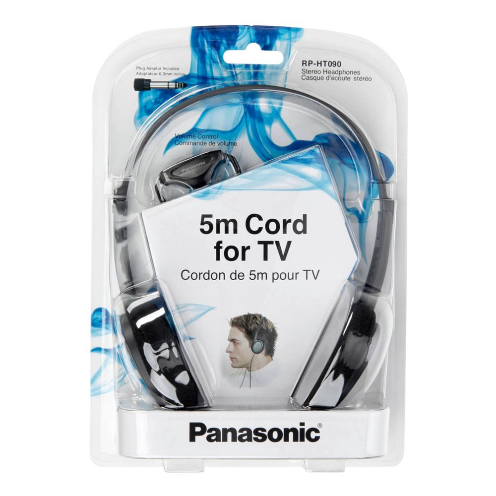 Panasonic RP-HT090 Stereo-Kopfhörer grau