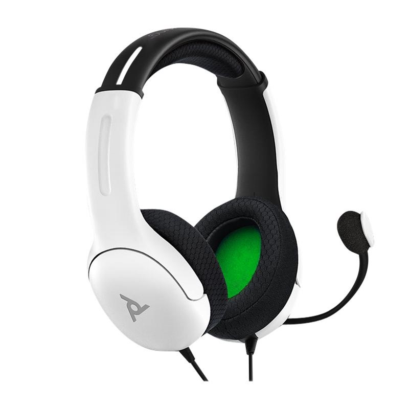 PDP Gaming LVL40 Stereo Kopfhörer mit Mic für Xbox One, Series X|S weiß