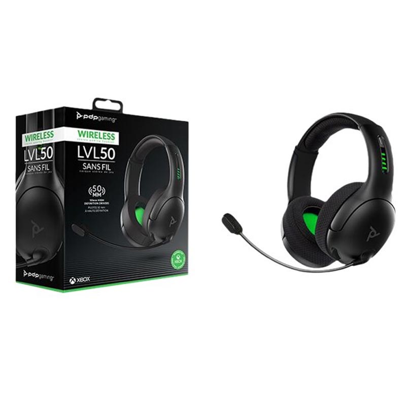 PDP Gaming LVL50 verkabelt Kopfhörer mit Mic für Xbox One, Series X|S