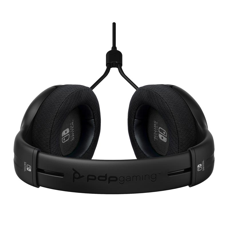 PDP Gaming LVL40 Stereo Kopfhörer mit Mic für Nintendo Switch schwarz