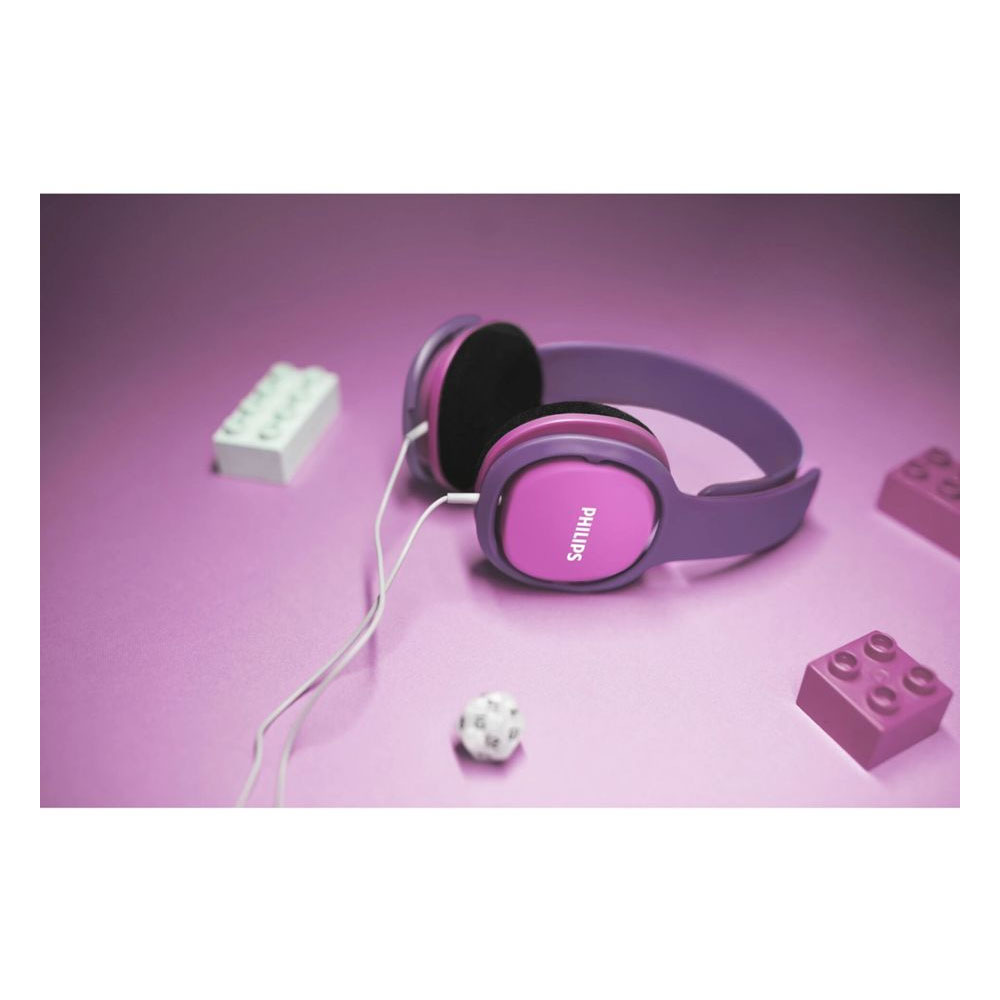 Philips SHK2000PK/00 Kinder-Kopfhörer rosa