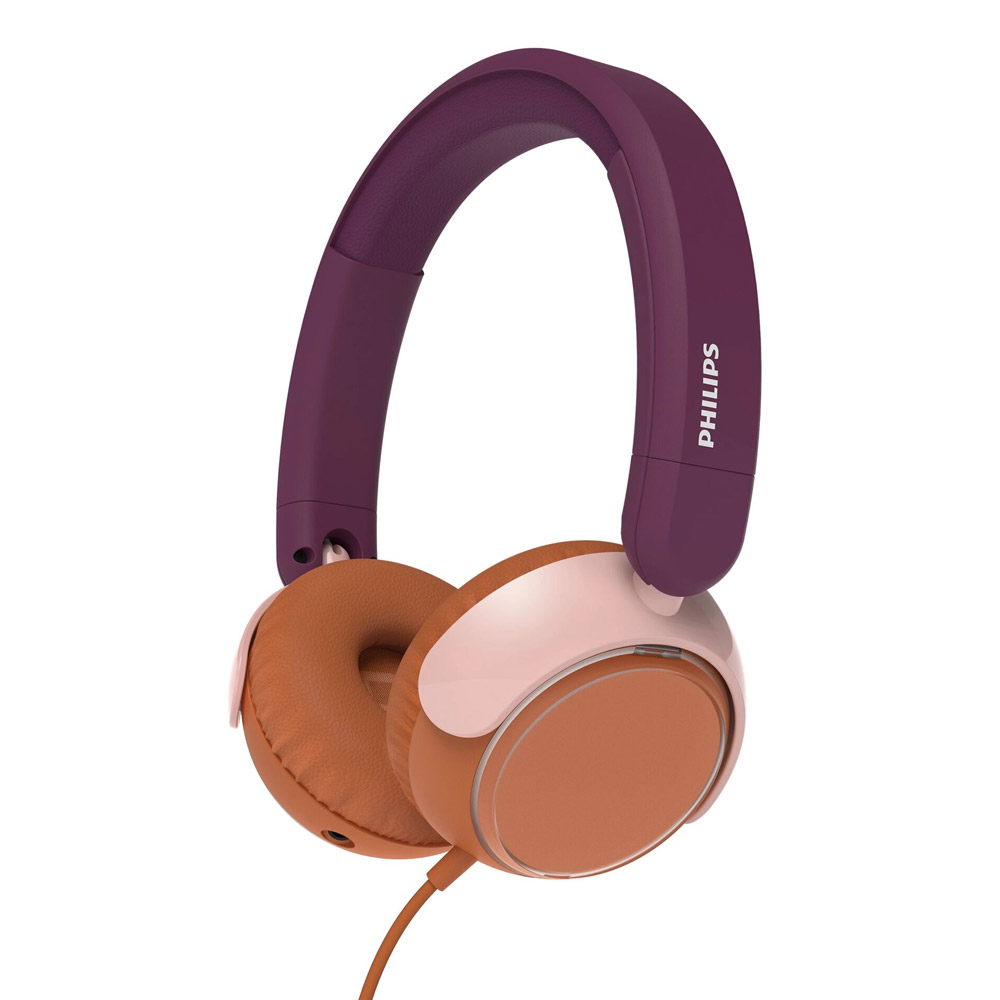 Philips TAK2000MP Kinder-Kopfhörer magenta purple