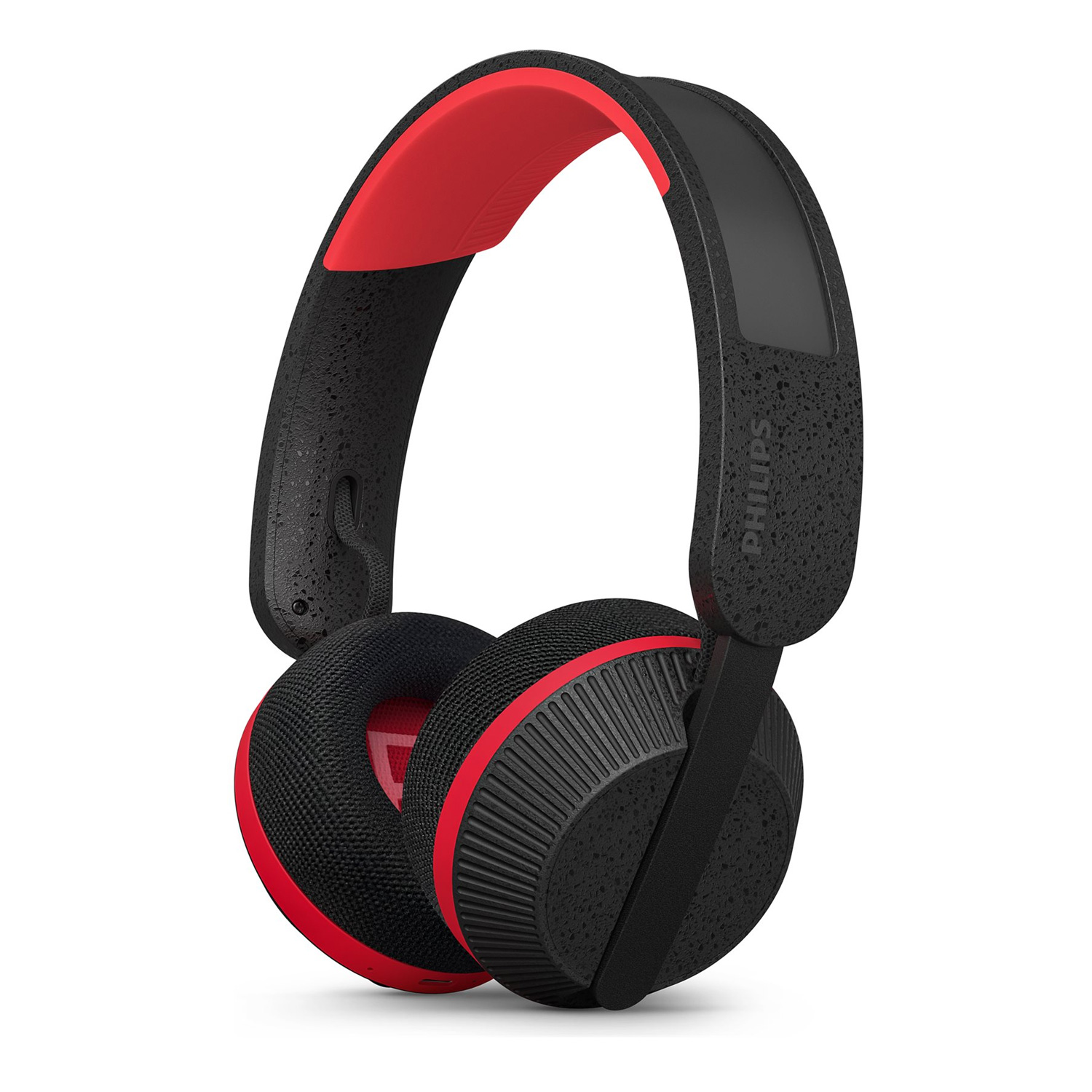 Philips TAA6219BK On-Ear Bluetooth Kopfhörer schwarz/rot