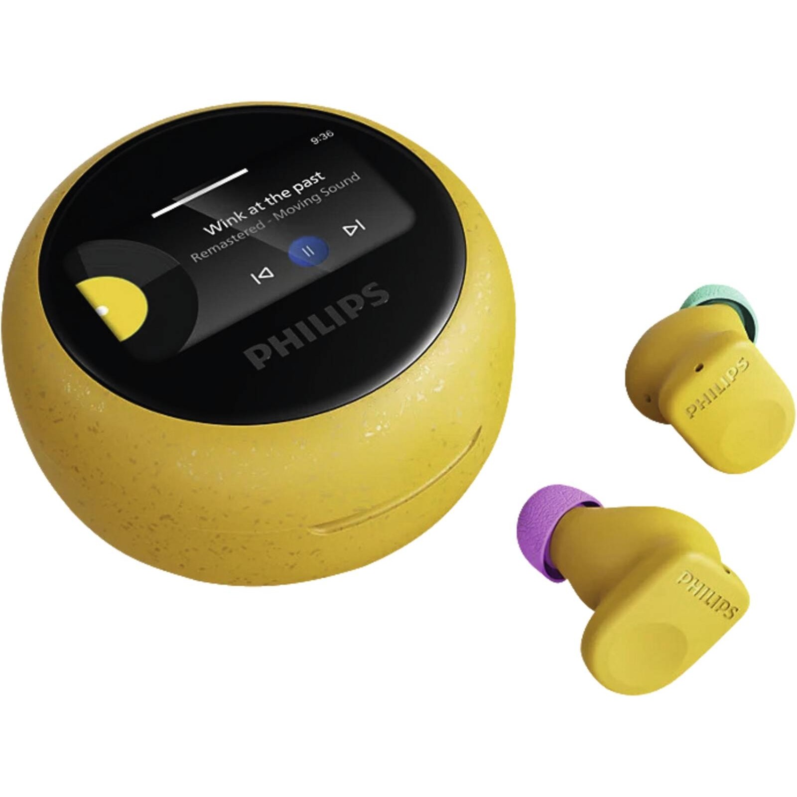 Philips The Buds TAMS3YL True Wireless In-Ear Kopfhörer mit ANC gelb