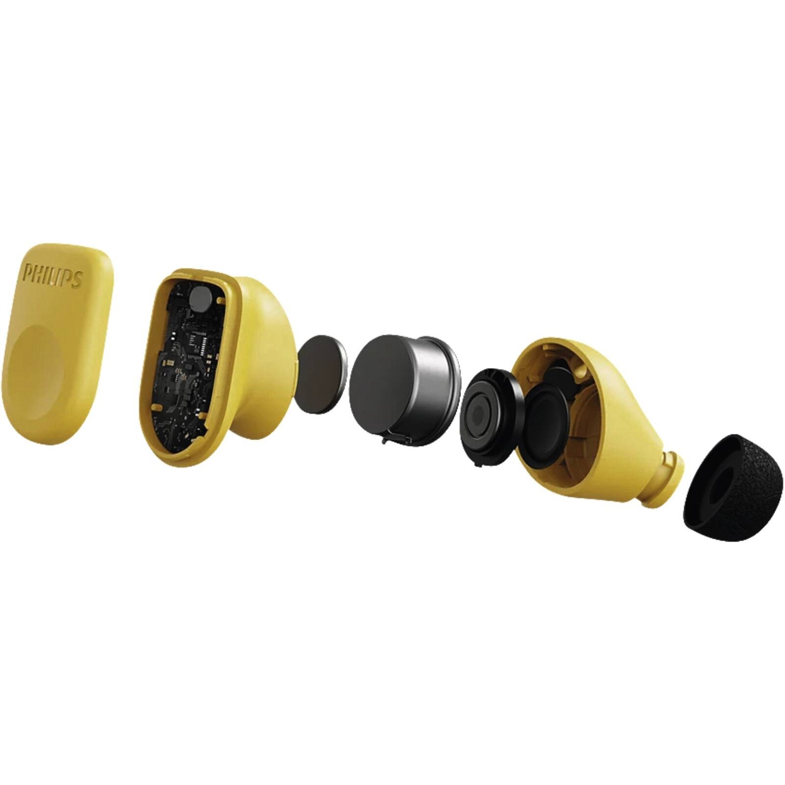 Philips The Buds TAMS3YL True Wireless In-Ear Kopfhörer mit ANC gelb