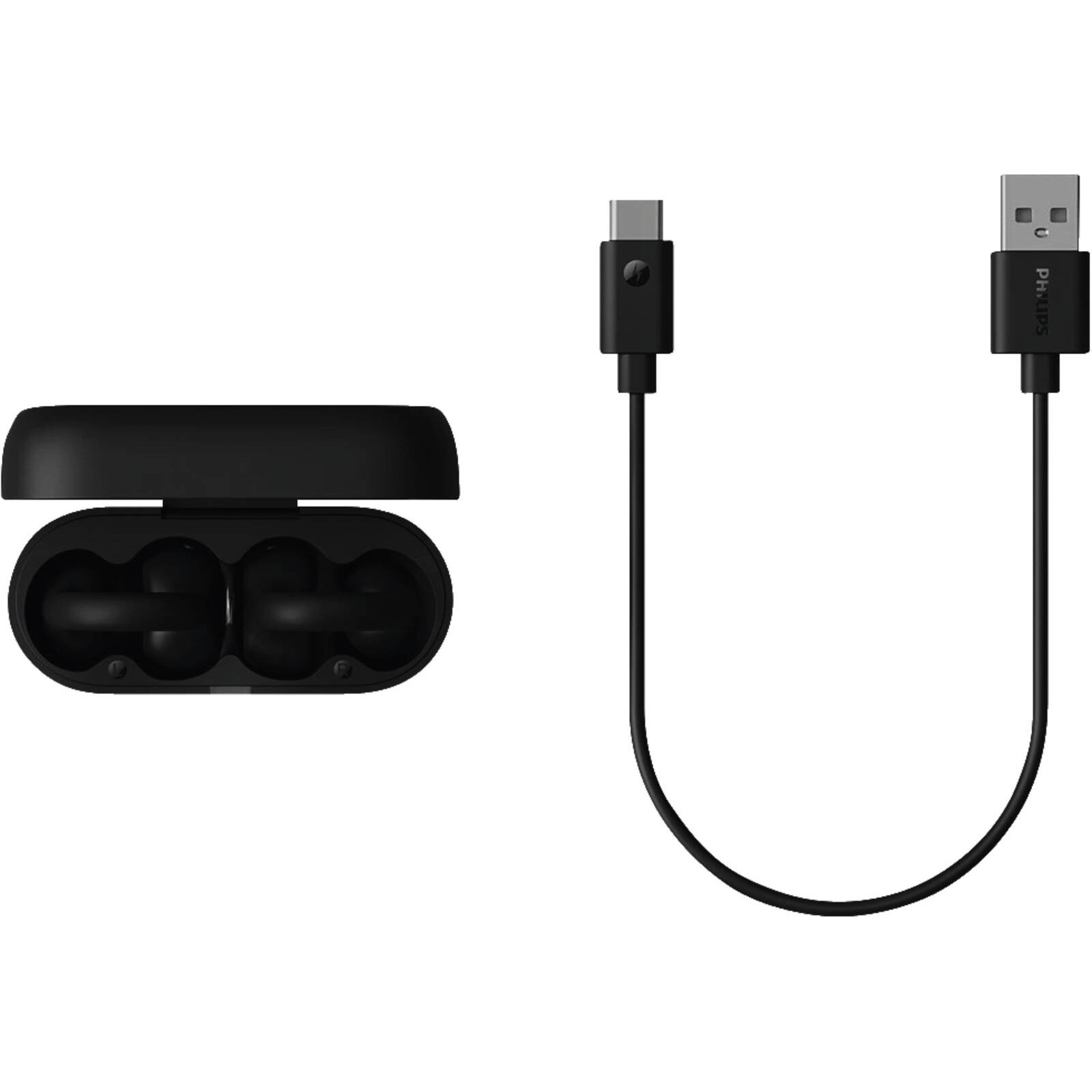 Philips 2000 Series TAQ2000BK True Wireless Kopfhörer schwarz