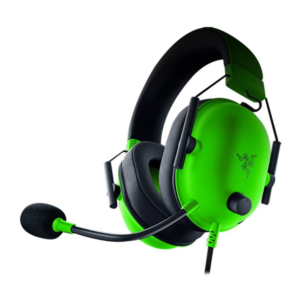 Razer BlackShark V2 X Multi-Plattform kabelgebundenes Esports-Headset grün (2. Wahl)