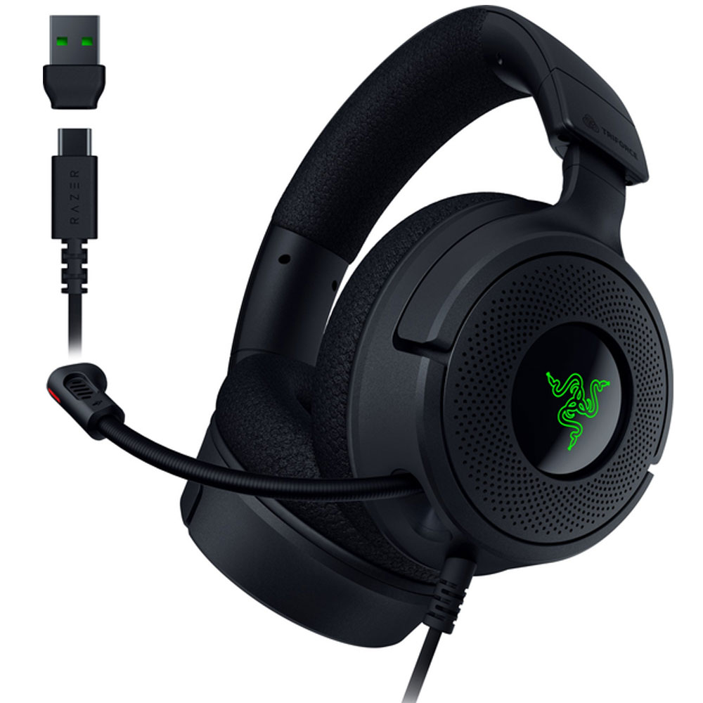 Razer Kraken V4 X Kabelgebundenes Gaming-Headset schwarz (2.Wahl)