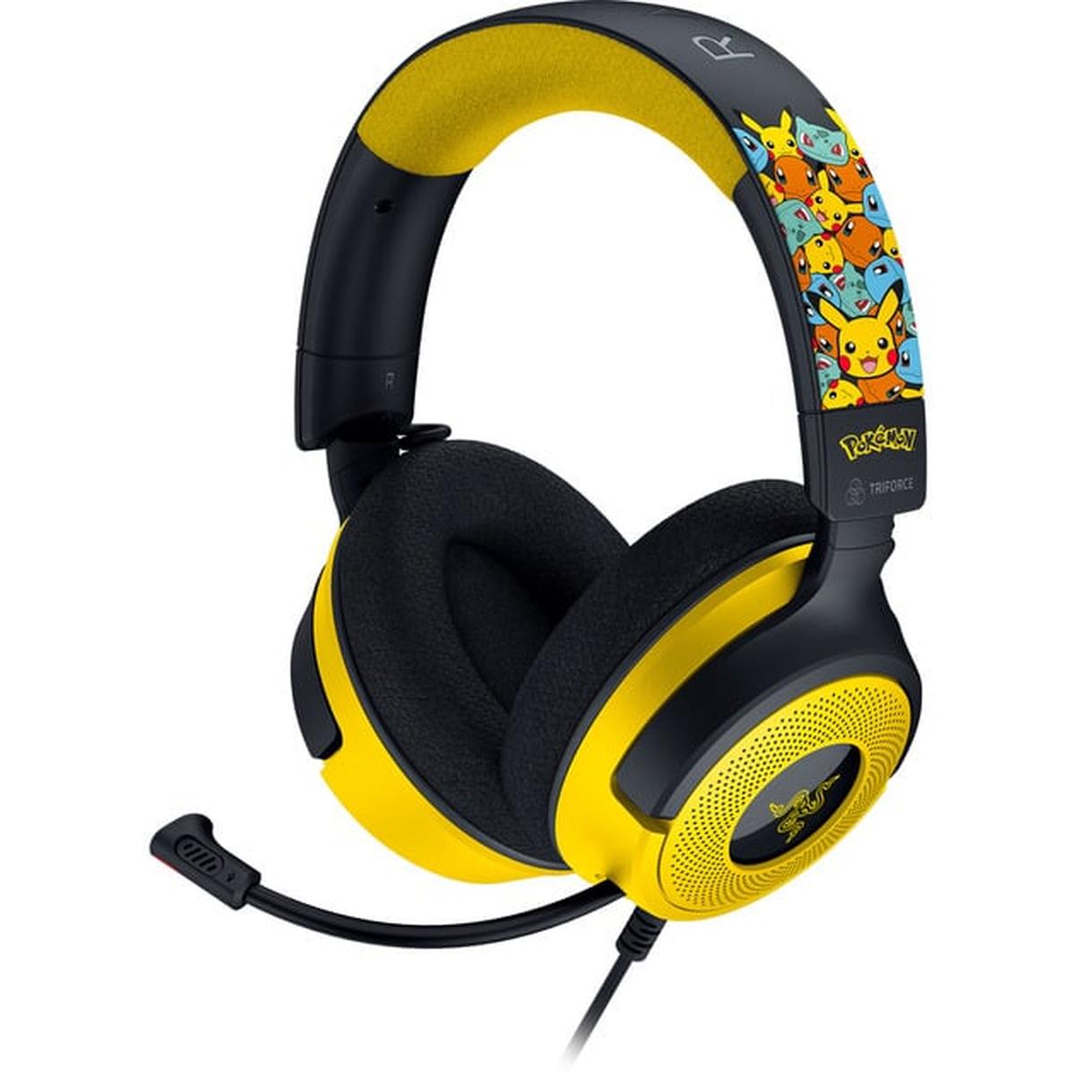 Razer Kraken V4 X Pokémon Kanto Starters Edition 7.1 Gaming-Headset
