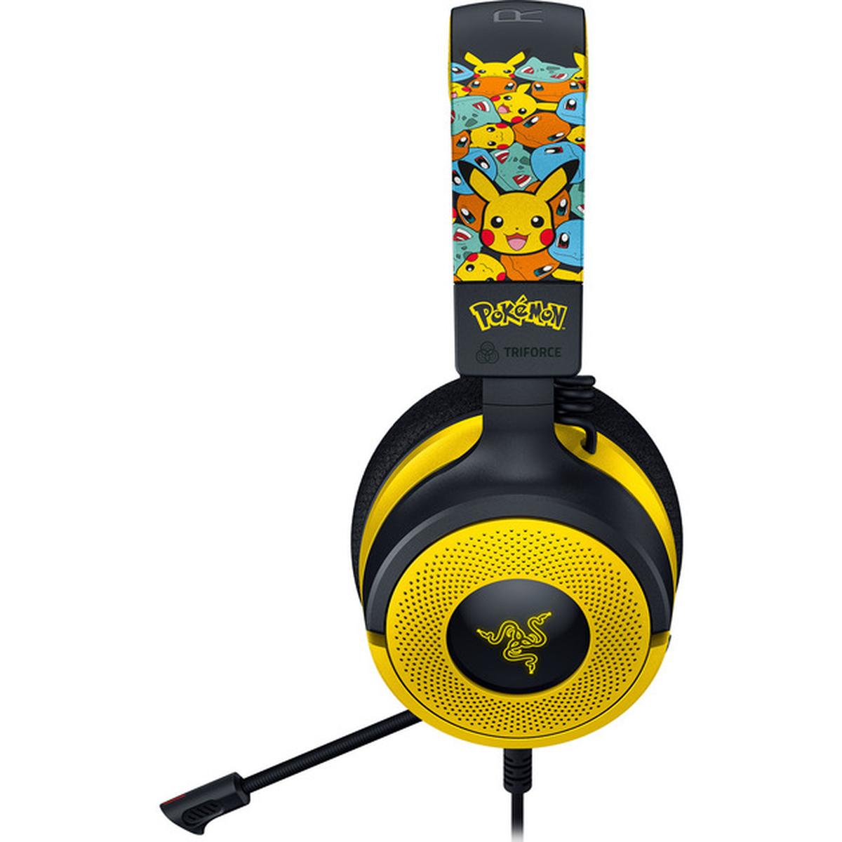 Razer Kraken V4 X Pokémon Kanto Starters Edition 7.1 Gaming-Headset
