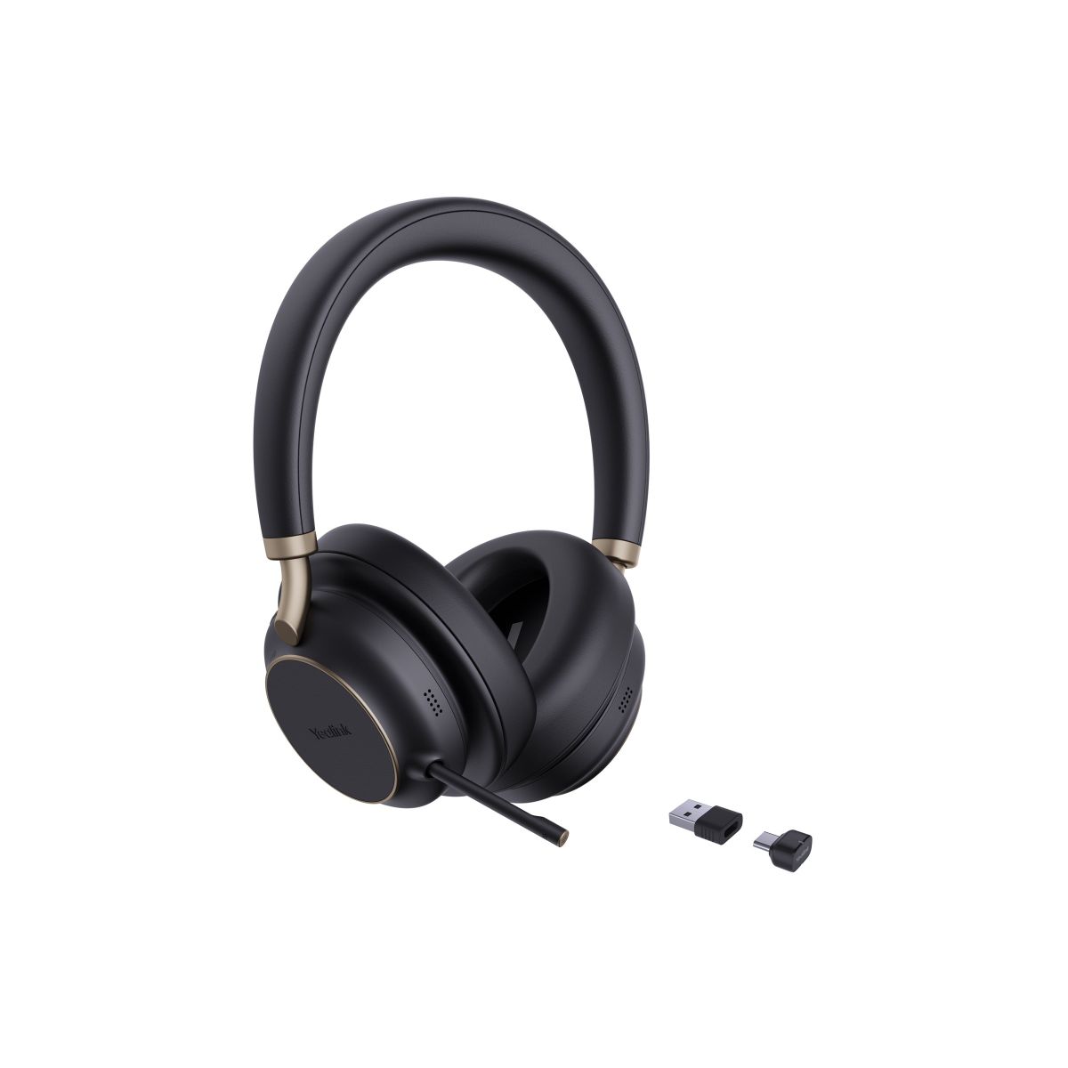 Yealink BH 76 Plus UC Headset schwarz USB-C/A