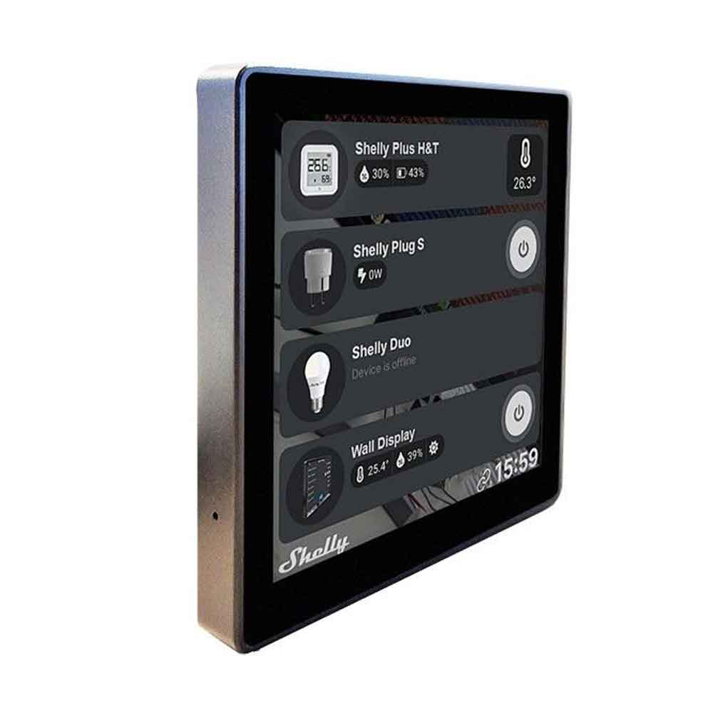 Shelly Wall Display Schwarz