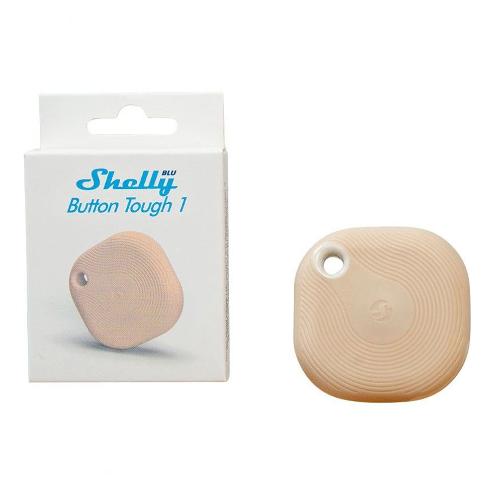 Shelly Blu Button Tough IP54 Schalter braun