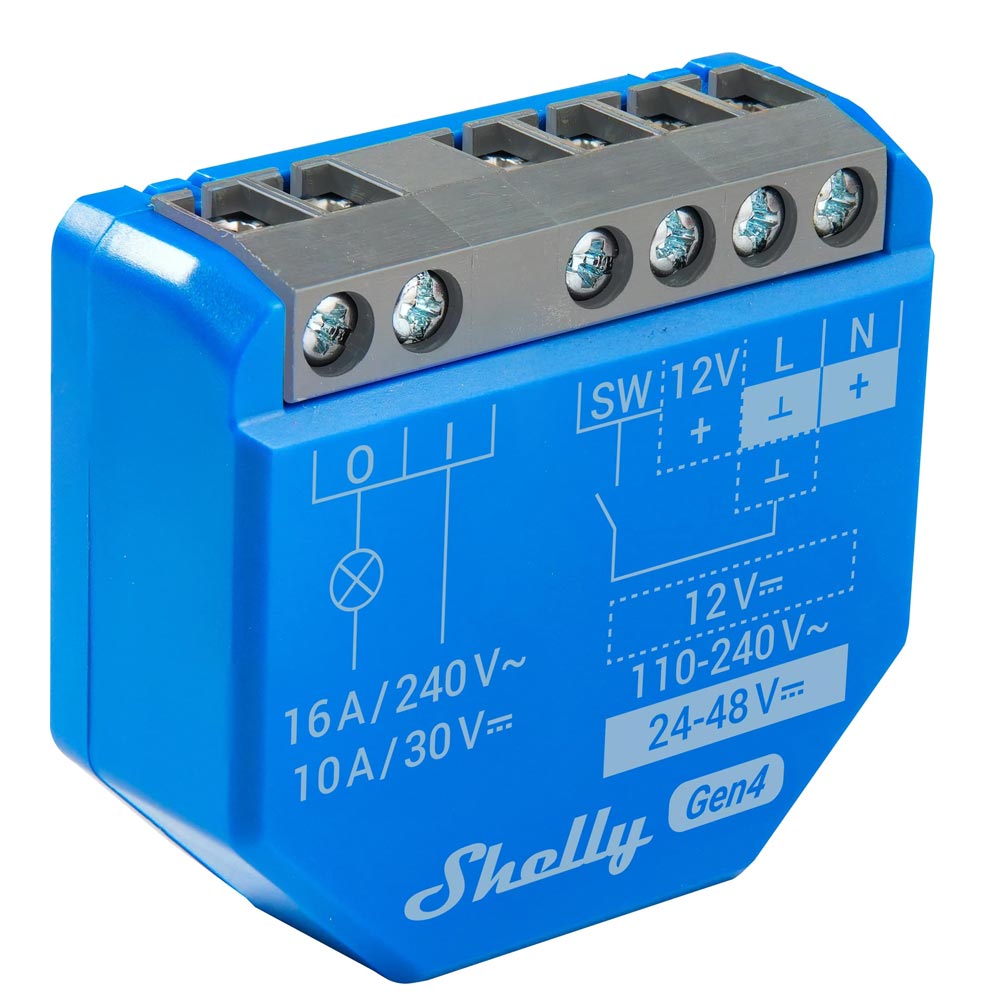 Shelly 1 Gen4 WLAN-Relaisschalter