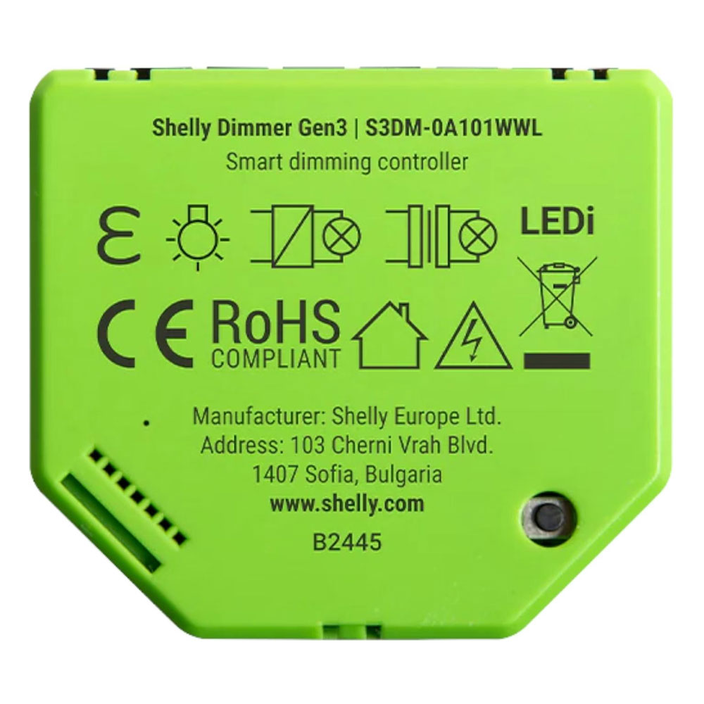 Shelly Dimmer Gen3 Smart Dimmer