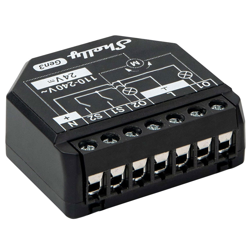 Shelly Plus 2PM Gen3 Smart Relais Schalter