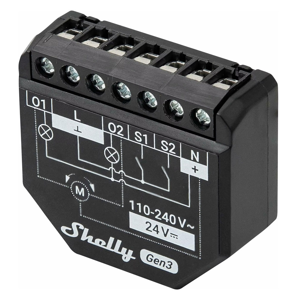 Shelly Plus 2PM Gen3 Smart Relais Schalter
