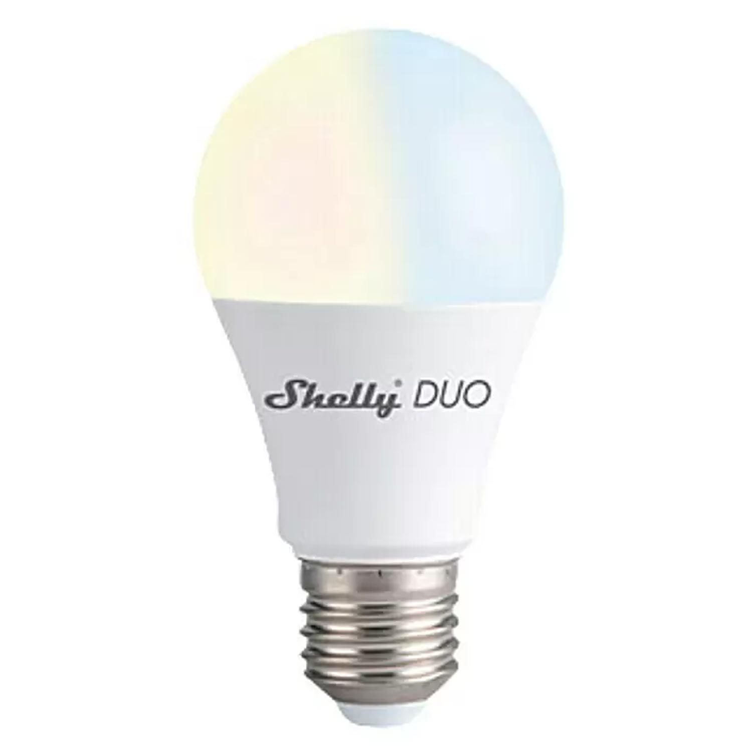 Shelly LED-Lampe Duo E27 9W 800 lm