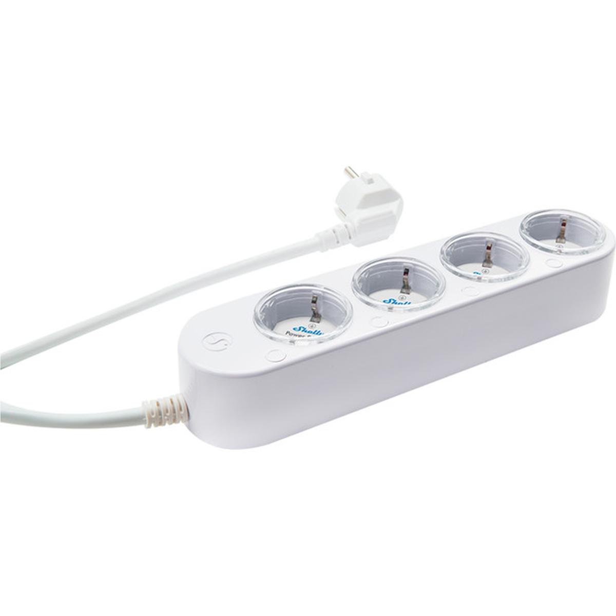 Shelly Power Strip 4 Gen4 Mehrfachsteckdosenleiste weiß