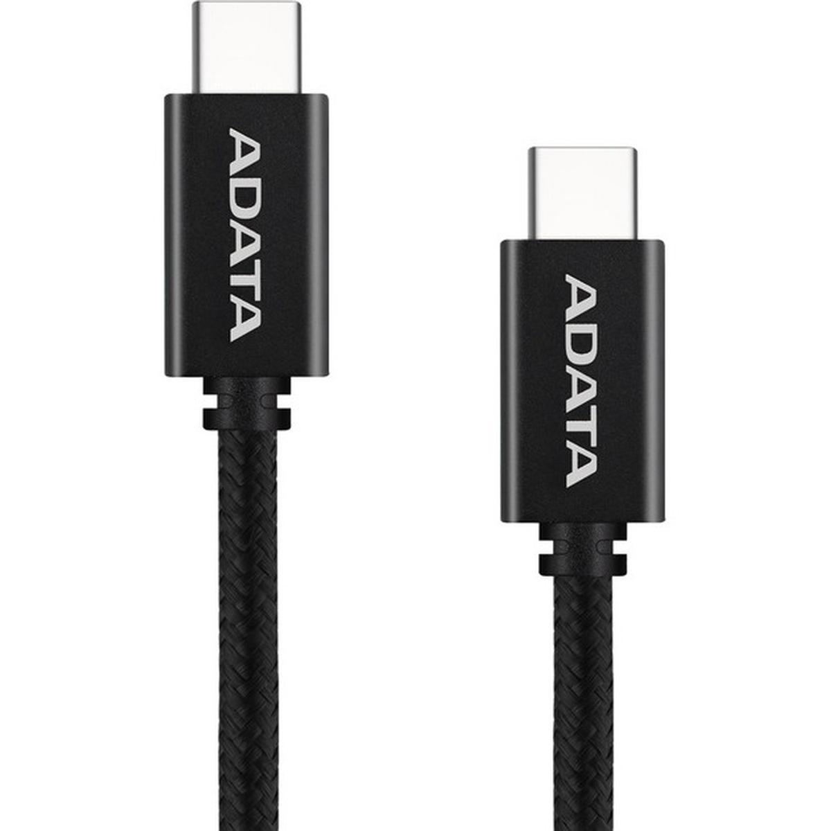 ADATA USB 2.0 Kabel USB-C auf USB-C 1m schwarz