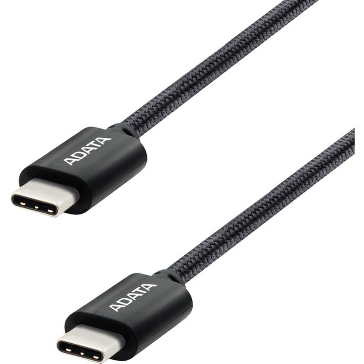 ADATA USB 2.0 Kabel USB-C auf USB-C 1m schwarz