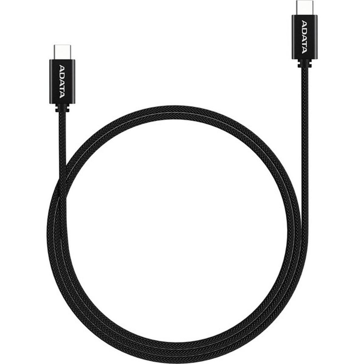 ADATA USB 2.0 Kabel USB-C auf USB-C 1m schwarz
