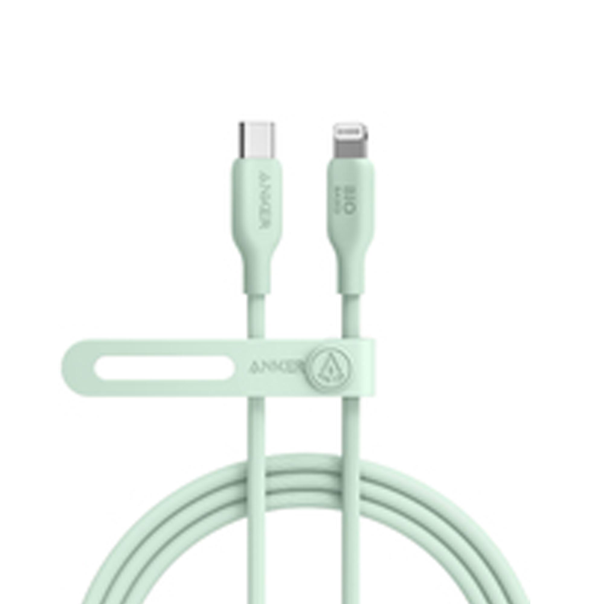 Anker 541 USB-C auf Lightning Kabel 1,8m grün