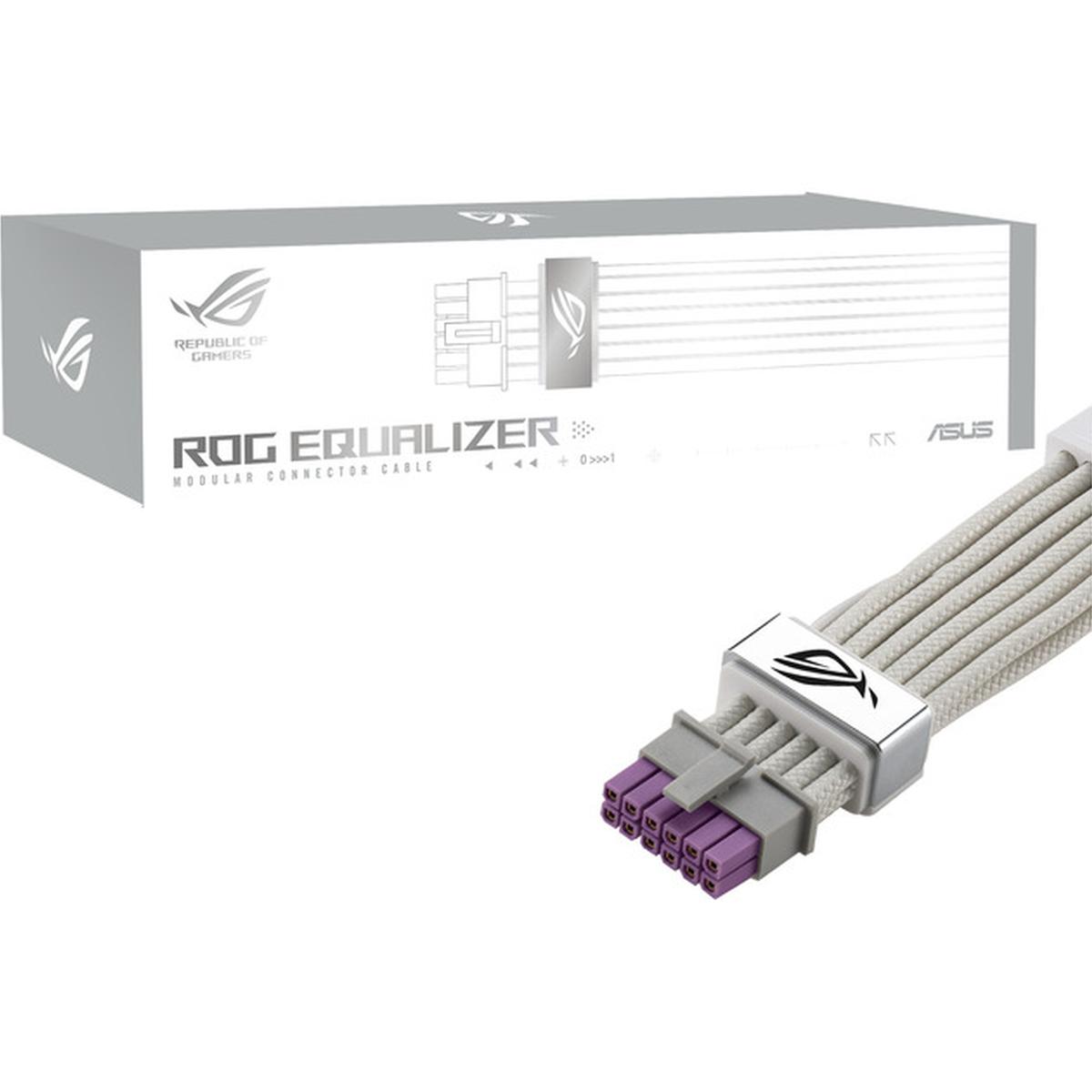 Asus ROG Equalizer White 12V-2x6 PCIe-Kabel weiß