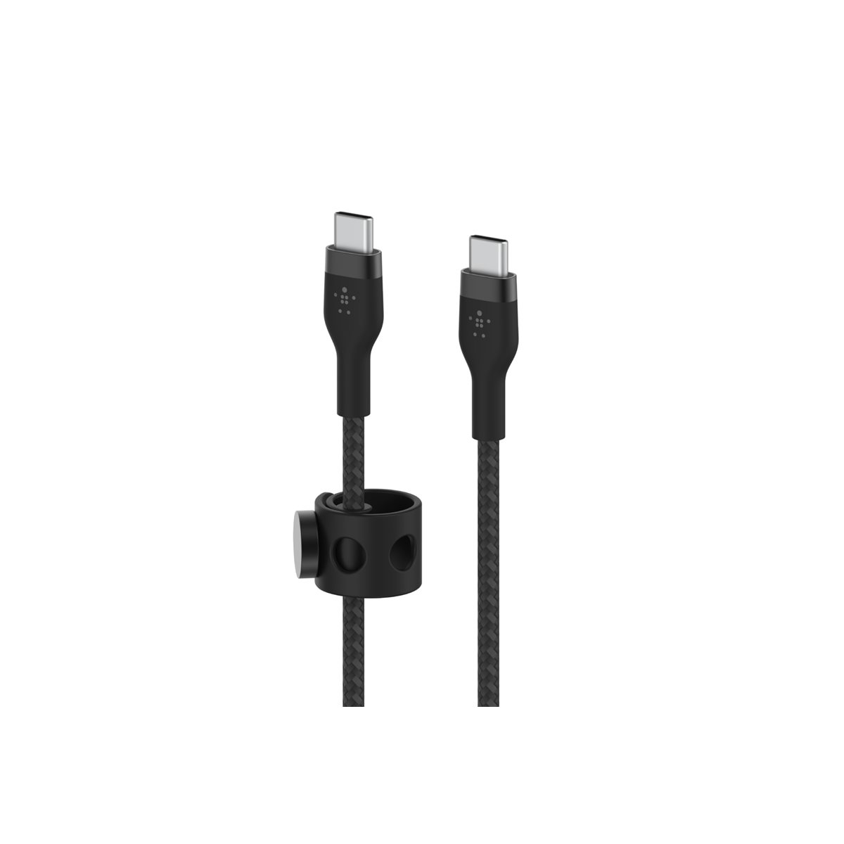 Belkin BoostCharge Pro Flex geflochtenes USB-C/USB-C-Ladekabel 3m schwarz