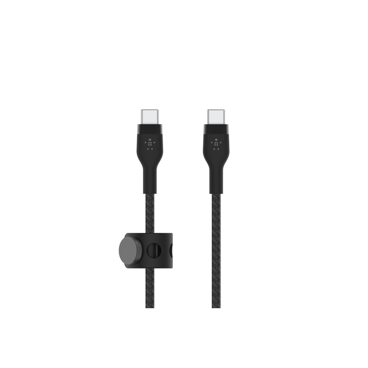 Belkin BoostCharge Pro Flex geflochtenes USB-C/USB-C-Ladekabel 3m schwarz