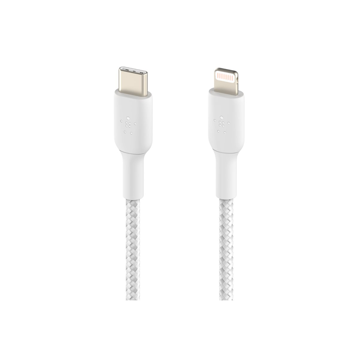 Belkin USB-C-/Lightning-Kabel für Apple iPhone weiß