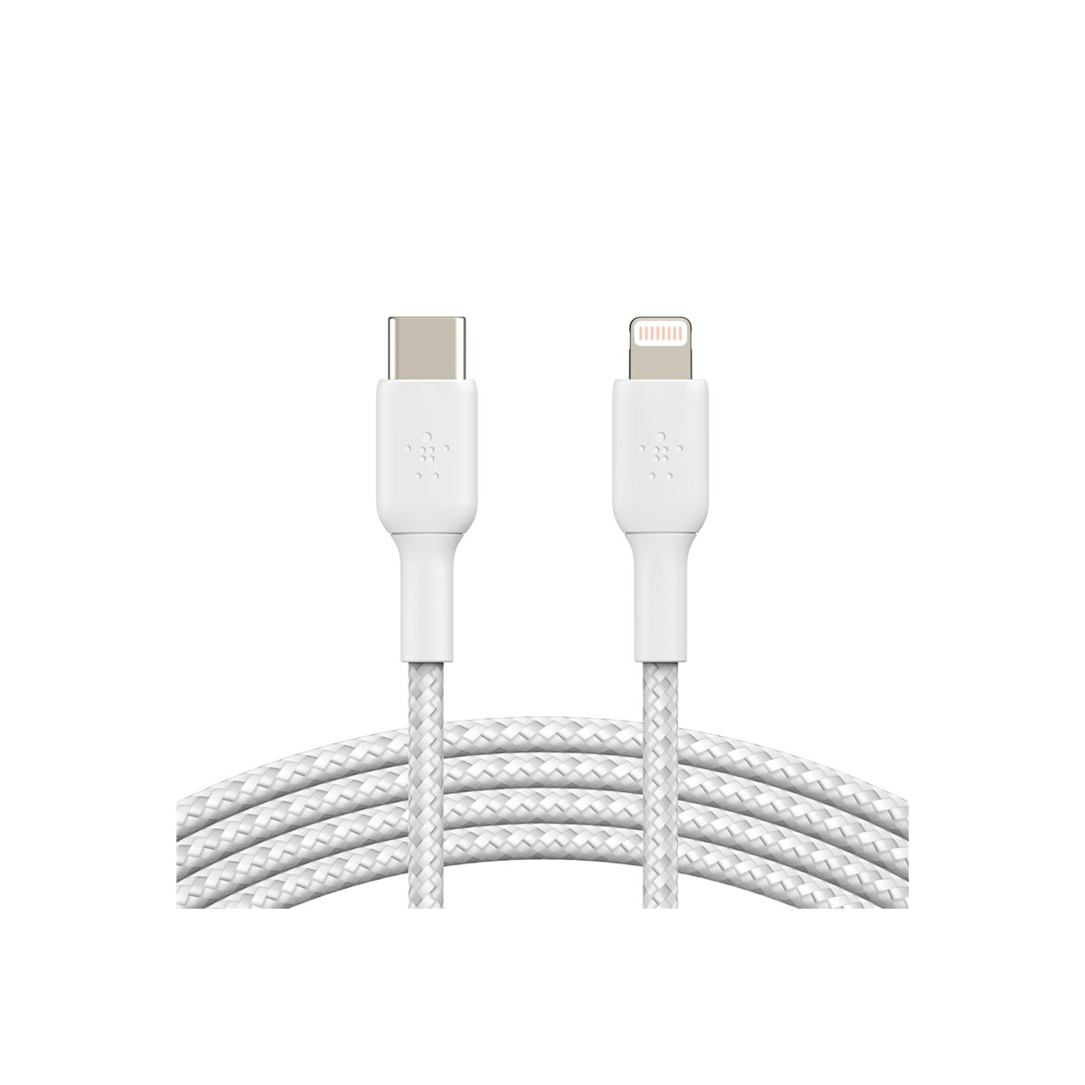 Belkin USB-C-/Lightning-Kabel für Apple iPhone weiß